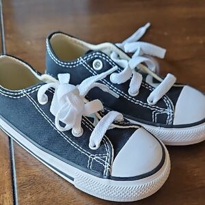 Converse Black and White Kids Sneakers